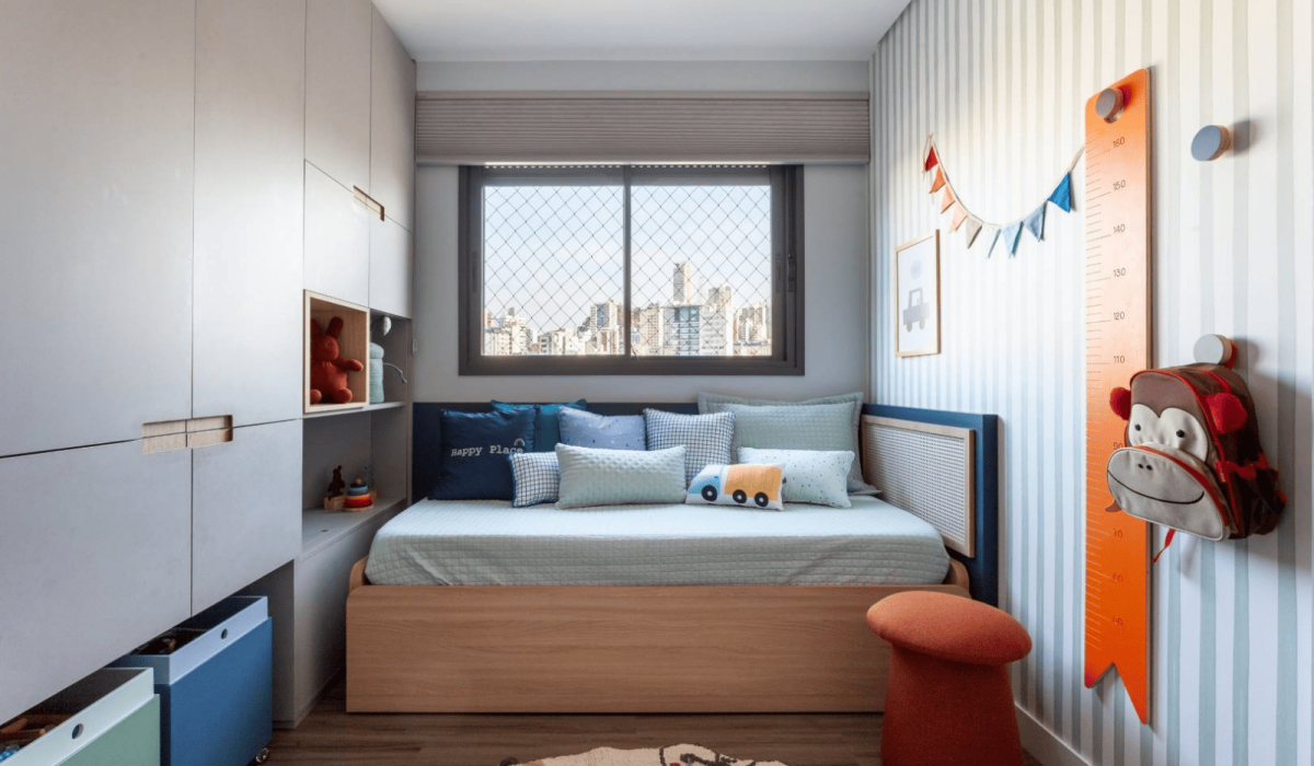 Quarto compartilhado: flexibilidade e afeto em poucos metros